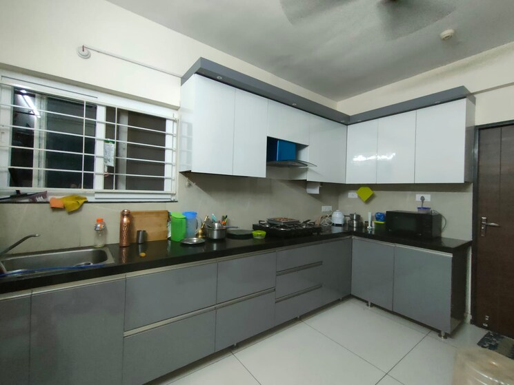 Kitchen, my-home-krishe 3 Bedroom 2160 Sq.Ft. Apartment In Financial District Hyderabad 9032901
