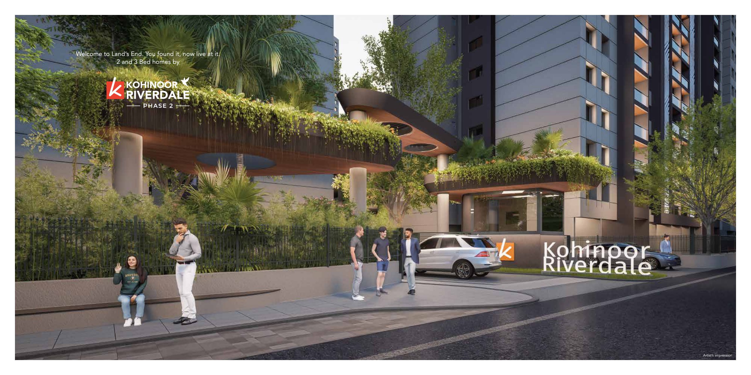 2 BHK Apartment For Sale in Kohinoor Riverdale