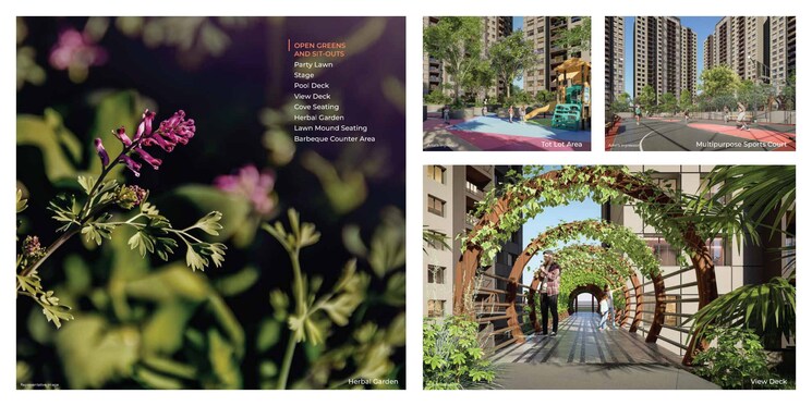 Garden, kohinoor-riverdale 2 Bedroom 767 Sq.Ft. Apartment In Kharadi Pune 9032959