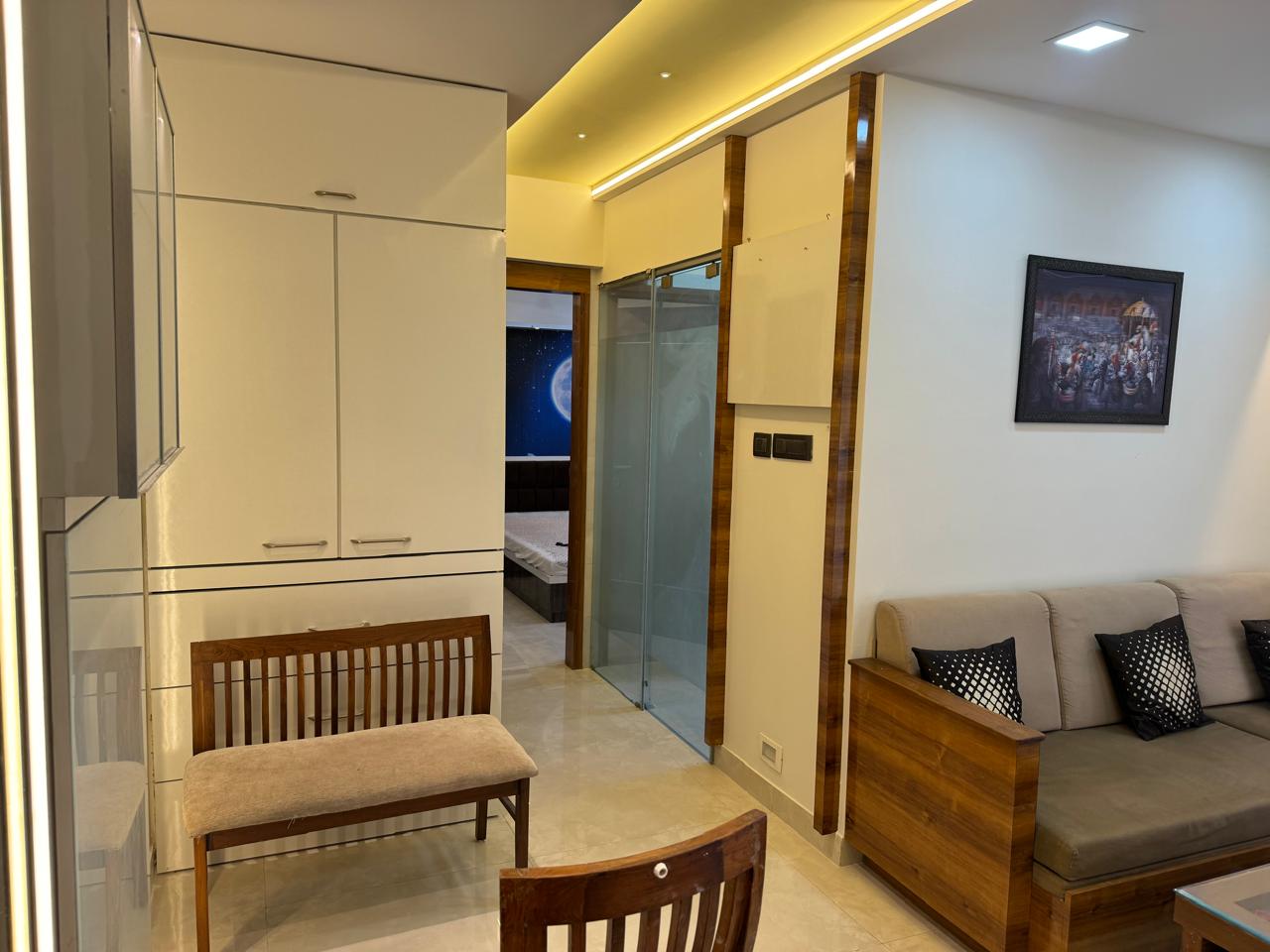 1 BHK + Pooja Room,Extra Room Apartment For Rent in Avant Heritage