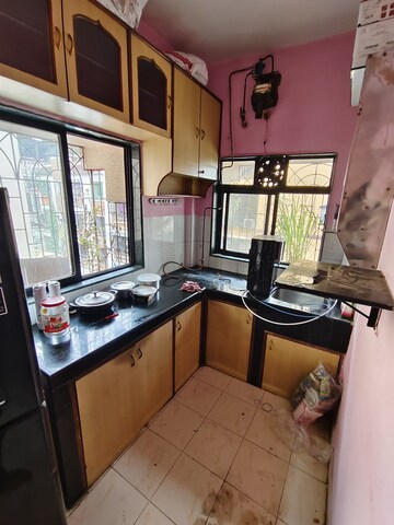 Kitchen in 1 BHK Apartment at Kopar Khairane – for Rent
