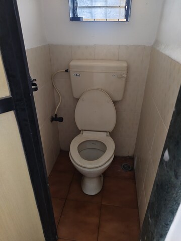 Bathroom in 1 BHK Apartment at Kopar Khairane – for Rent
