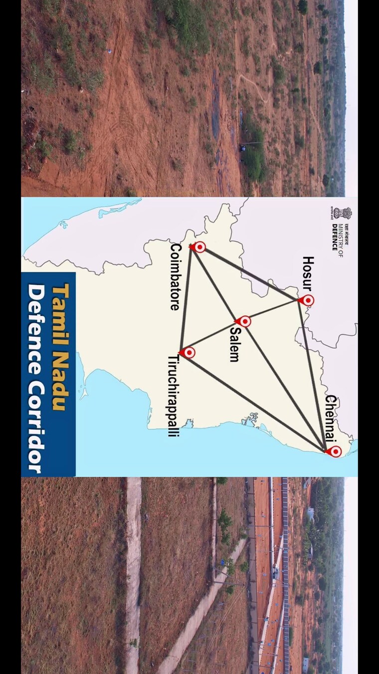 Map Location, adavathur west  1200 Sq.Ft. Plot In Adavathur West Trichy 9033075