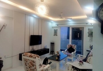 Living Room in 3 BHK Apartment at DS Max Skycity, Thanisandra – for Sale