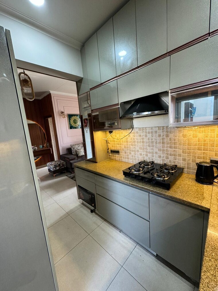 Kitchen, central-park-flower-valley 2.5 Bedroom 1093 Sq.Ft. Builder Floor In Sohna Sector 33 Gurgaon 9033161