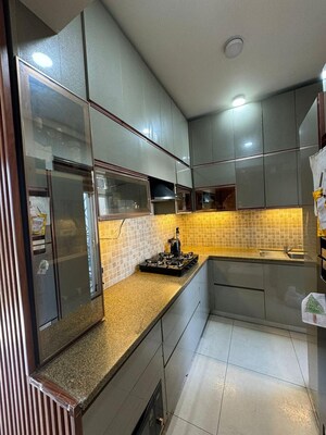 Kitchen in 2.5 BHK Builder Floor at Central Park Flower Valley, Sohna Sector 33 – for Sale