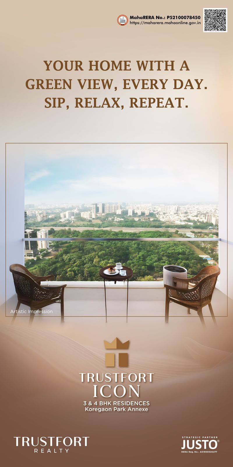 1 BHK Apartment For Rent in Kolte Patil Life Republic