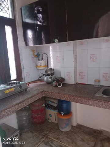 Kitchen in 2 BHK Builder Floor at Laxmi Nagar – for Rent