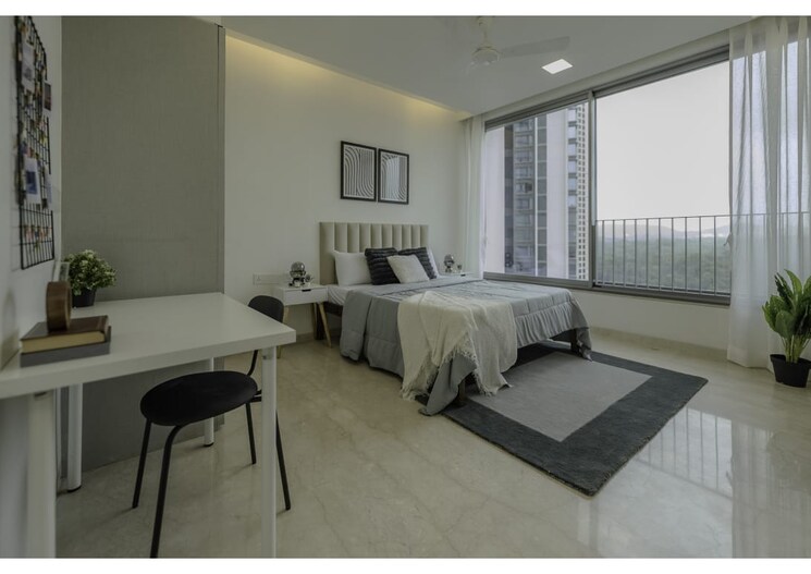 Bedroom, oberoi-exquisite-goregaon 3 Bedroom 1300 Sq.Ft. Apartment In Goregaon East Mumbai 9033183