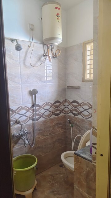 Bathroom in 2 BHK Builder Floor at Nri Layout – for Rent