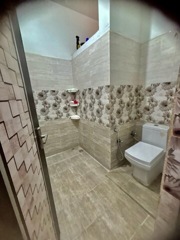 Bathroom in 2 BHK Builder Floor at Ramamurthy Nagar – for Rent