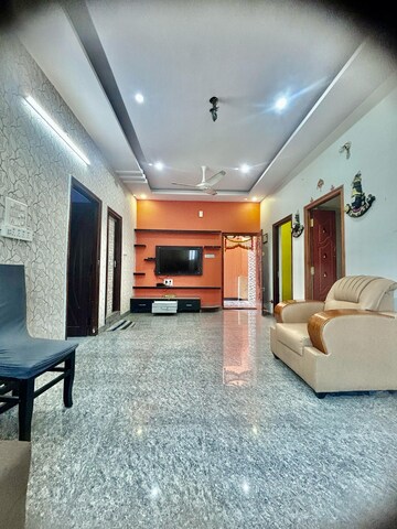Living Room in 2 BHK Builder Floor at Ramamurthy Nagar – for Rent