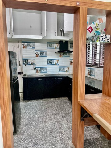 Kitchen in 2 BHK Builder Floor at Ramamurthy Nagar – for Rent