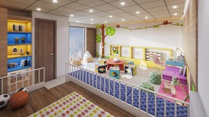 Common Area in 3 BHK Apartment at Kumar Parth Towers, Baner – for Sale