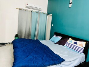 Bedroom in 4 BHK Apartment at Vishnus Blue Lotus, Banjara Hills – for Sale