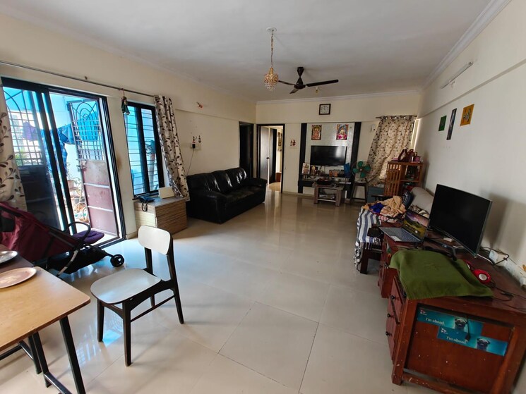 Living Room, gera-emerald-city 3 Bedroom 1350 Sq.Ft. Apartment In Kharadi Pune 9033228