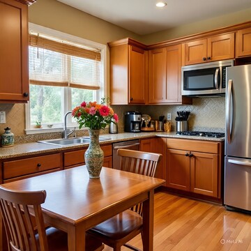 Kitchen in 1 BHK Apartment at Railway Road  – for Rent