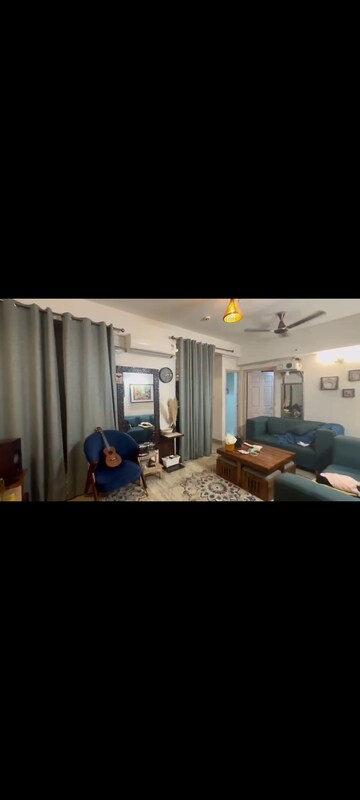 Living Room in 2 BHK Apartment at Supertech Cape Town, Sector 74 – for Sale