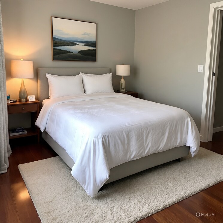 Master Bedroom, railway road 2 Bedroom 1000 Sq.Ft. Apartment In Railway Road  Rishikesh 9033477