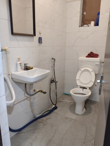 Bathroom in  Office Space at Netaji Subhash Place – for Rent