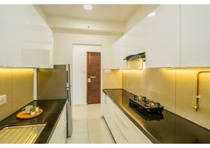 Kitchen in 3 BHK Apartment at Hiranandani Heritage Tower, Powai – for Sale