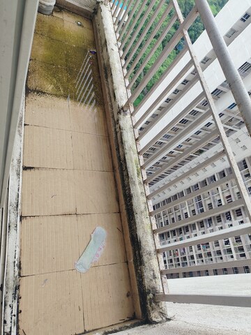 Balcony in 2 BHK Apartment at Indiabulls Greens, New Panvel – for Rent