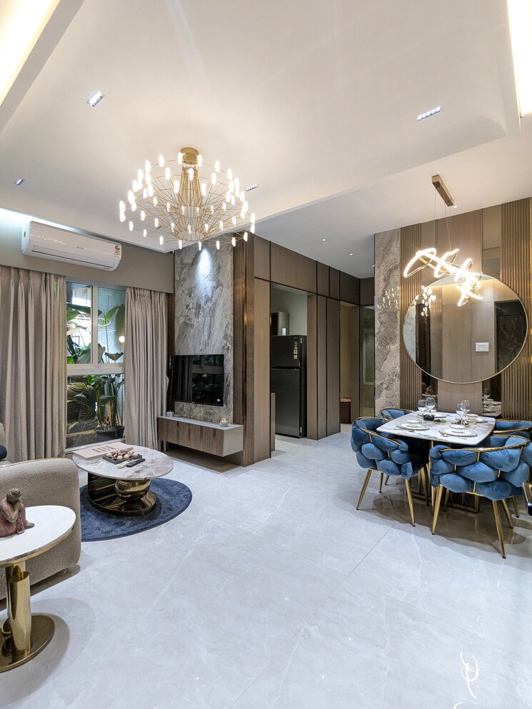 Living Room, bhairav-ocean-breeze 2 Bedroom 561 Sq.Ft. Apartment In Kandivali West Mumbai 9033405