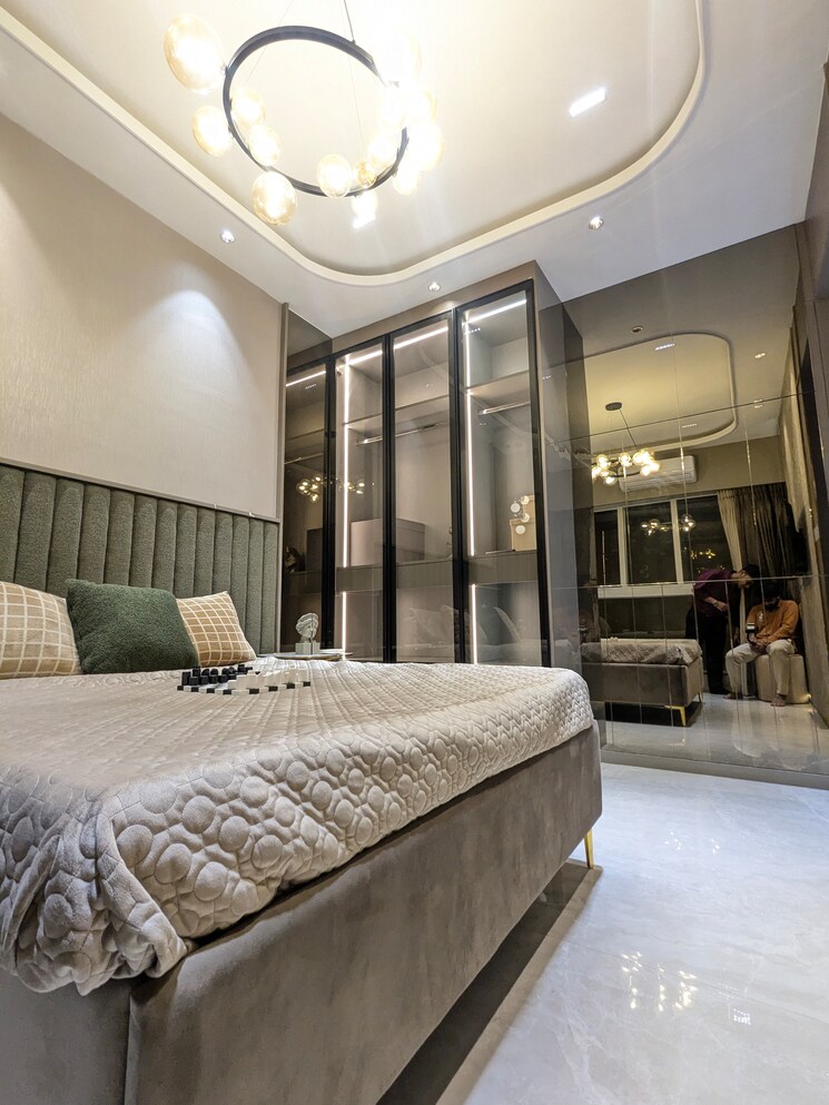 Bedroom, bhairav-ocean-breeze 2 Bedroom 561 Sq.Ft. Apartment In Kandivali West Mumbai 9033405