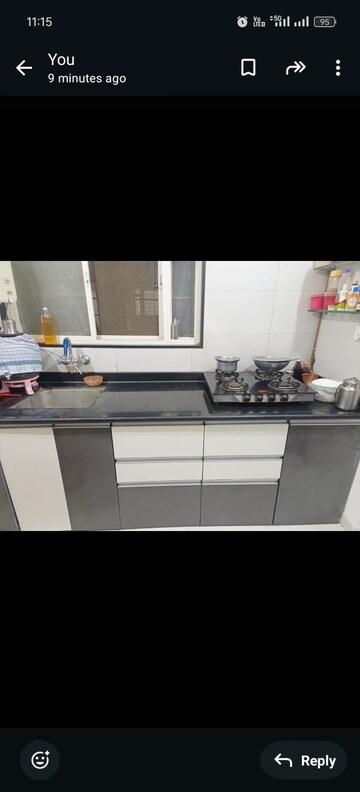 Kitchen in 1 BHK Apartment at Venkatesh Lake Life, Ambegaon Budruk – for Sale