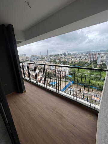 Balcony in 2 BHK Apartment at Rahul Aston, Hinjewadi – for Rent