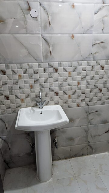 Bathroom in 2 BHK Builder Floor at Saket – for Rent