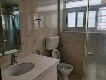 Bathroom in 3 BHK Apartment at Lokhandwala Whispering Palms XXclusives, Kandivali East – for Rent