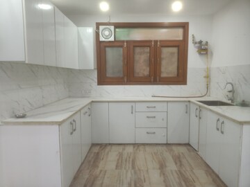 Kitchen in 3 BHK Builder Floor at Vasant Kunj Enclave – for Rent