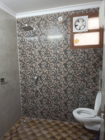 Bathroom in 3 BHK Builder Floor at Vasant Kunj Enclave – for Rent