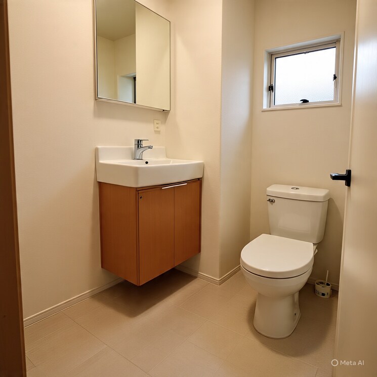 Bathroom, railway road 2 Bedroom 1000 Sq.Ft. Apartment In Railway Road  Rishikesh 9033489
