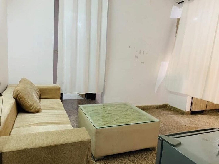 Living Room, saket 1 Bedroom 450 Sq.Ft. Builder Floor In Saket Delhi 9033510