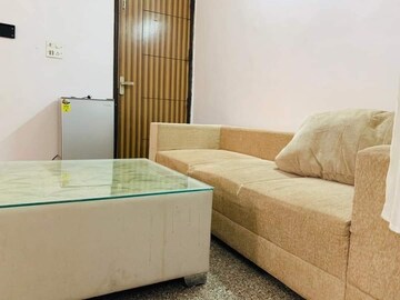 Living Room in 1 BHK Builder Floor at Saket – for Rent