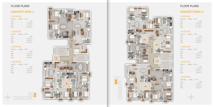 Floor Plan, salugara 2 Bedroom 995 Sq.Ft. Apartment In Salugara Siliguri 9033500