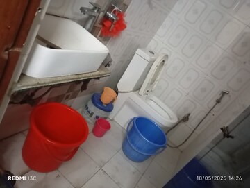 Bathroom in 1 RK Builder Floor at Esteem Complex, Savitri Nagar – for Rent