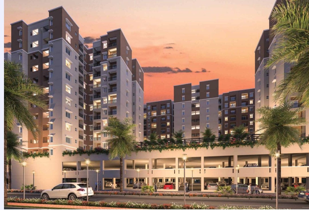 2.5 BHK + Study Room 1110 Sq.Ft. Apartment in Provident Capella