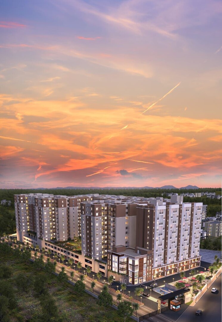 Exterior View, provident-capella 2.5 Bedroom 1110 Sq.Ft. Apartment In Whitefield Bangalore 9033573
