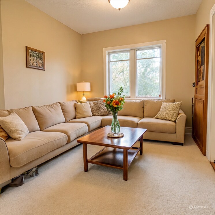 Living Room, railway road 2 Bedroom 1000 Sq.Ft. Apartment In Railway Road  Rishikesh 9033564