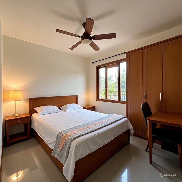 Bedroom, railway road 2 Bedroom 1000 Sq.Ft. Apartment In Railway Road  Rishikesh 9033564