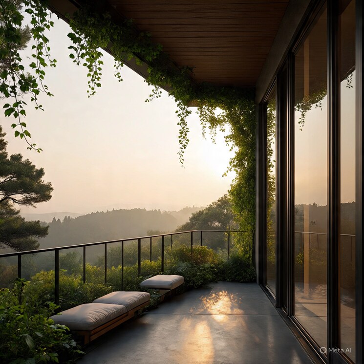 Balcony, railway road 2 Bedroom 1000 Sq.Ft. Apartment In Railway Road  Rishikesh 9033564