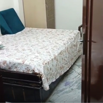 Bedroom in 2 BHK Builder Floor at Lajpat Nagar I – for Rent
