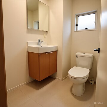 Attached Bathroom in 2 BHK Apartment at Railway Road  – for Rent