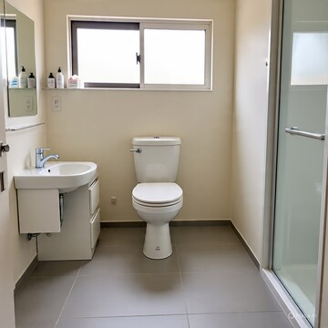 Attached Bathroom in 2 BHK Apartment at Railway Road  – for Rent