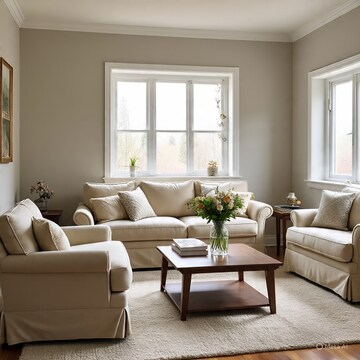 Living Room in 2 BHK Apartment at Railway Road  – for Rent