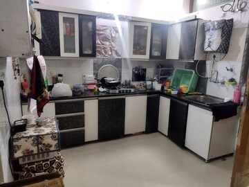 Kitchen in 2 BHK Builder Floor at Canal Road – for Rent
