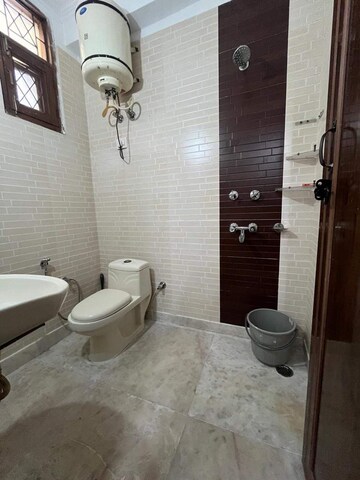 Bathroom in 2 BHK Builder Floor at Saket – for Rent